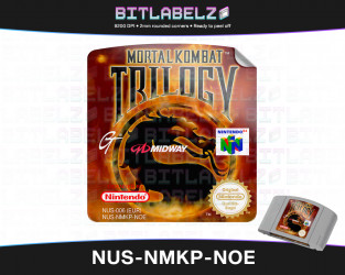 Mortal Kombat Trilogy - Nintendo 64 Label [NUS-NMKP-NOE]