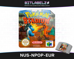 Pokemon Stadium - Nintendo 64 Label [NUS-NPOP-EUR]