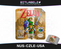 The Legend of Zelda: Ocarina of Time - Custom Nintendo 64 Label [NUS-CZLE-USA]