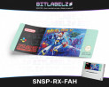 Mega Man X - Super Nintendo PAL Label [SNSP-RX-FAH]