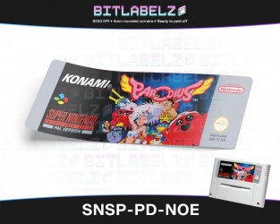 Parodius - Super Nintendo PAL Label [SNSP-PD-NOE]