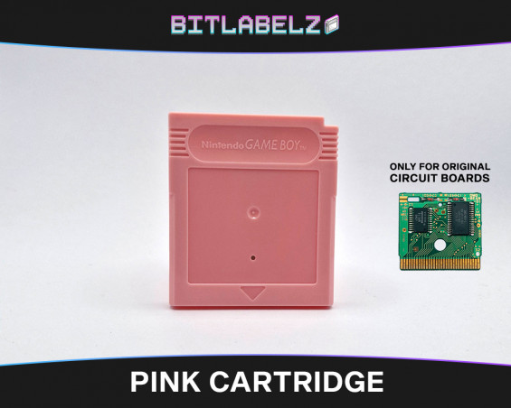 Pinkes Game Boy Austausch-Gehäuse Vorderseite