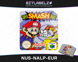 Super Smash Bros. - Nintendo 64 Label [NUS-NALP-EUR]