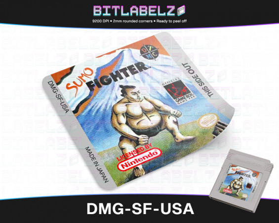 Sumo Fighter - Game Boy Label [DMG-SF-USA]