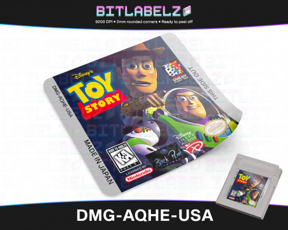 Toy Story - Game Boy Label [DMG-AQHE-USA]