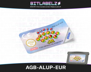 Super Monkey Ball Jr. - Game Boy Advance Label [AGB-ALUP-EUR]