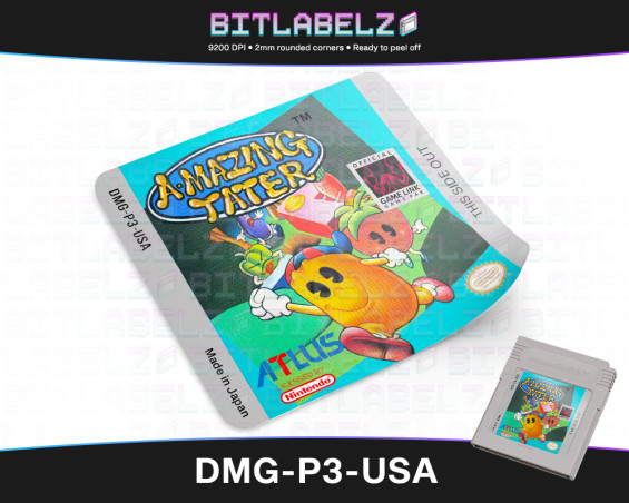 Amazing Tater - Game Boy Label [DMG-P3-USA]