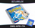 Pokemon Versione Blu - Game Boy Label [DMG-APEI-ITA]