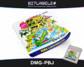Pinball: 66-hiki no Wani Daikoushin  (ビンボール 66匹のワニ大行進) - Game Boy Label [DMG-PBJ]