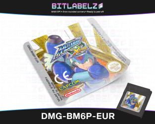 Mega Man Xtreme  - Game Boy Color Label [DMG-BM6P-EUR]