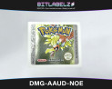 Pokemon Goldene Edition - Game Boy Color Label [DMG-AAUD-NOE] with Gold Effect