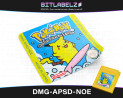 Pokemon Gelb Surfing Pikachu - Custom Game Boy Label [DMG-APSD-NOE]