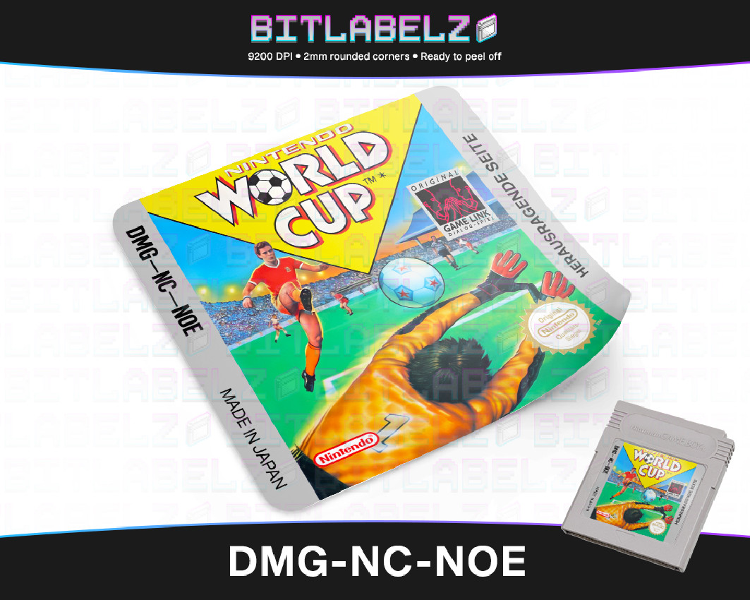 Nintendo World Cup - Game Boy Label [DMG-NC-NOE]