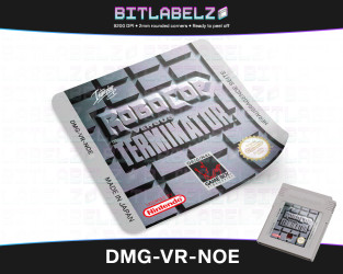 Robocop versus the Terminator - Game Boy Label [DMG-VR-NOE]