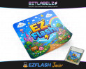EZ Flash Junior (Jr.) "Kawaii Pixel Valley" - Label