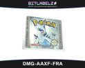 Pokemon Version Argent  - Game Boy Color Label [DMG-AAXF-FRA] mit Silber Effekt