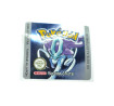 Pokemon Version Cristal - Game Boy Color Label [CGB-BYTF-FRA] with Metallic Effect