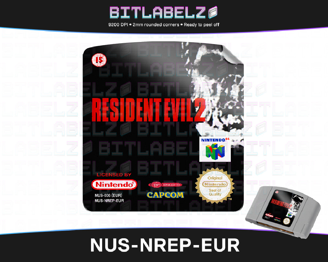 Resident Evil 2 - Nintendo 64 Label [NUS-NREP-EUR]