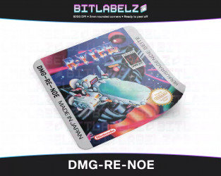 R-Type - Game Boy Label [DMG-RE-NOE]