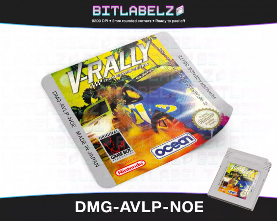 V-Rally: Championship Edition - Game Boy Label [DMG-AVLP-NOE]