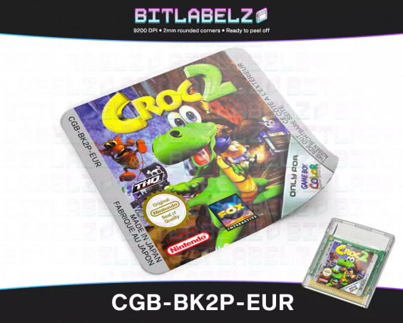 Croc 2 - Game Boy Color Label [CGB-BK2P-EUR]