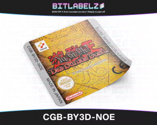 Yu-Gi-Oh! - Das dunkle Duell - Game Boy Color Label [CGB-BY3D-NOE]