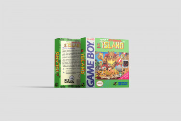 Adventure Island - Game Boy Replacement Box