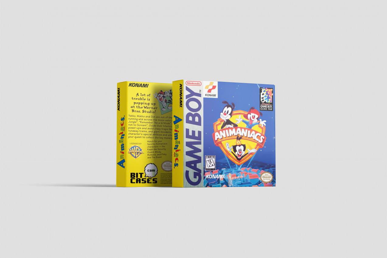 Animaniacs - Game Boy Replacement Box