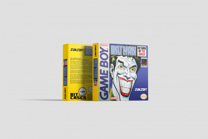 Batman: Return of the Joke - Game Boy Replacement Box