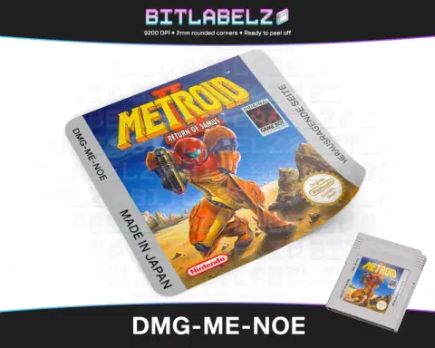 Metroid II - Étiquette Game Boy [DMG-ME-NOE]