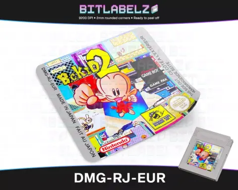 B.C. Kid 2 - Étiquette Game Boy [DMG-RJ-EUR]