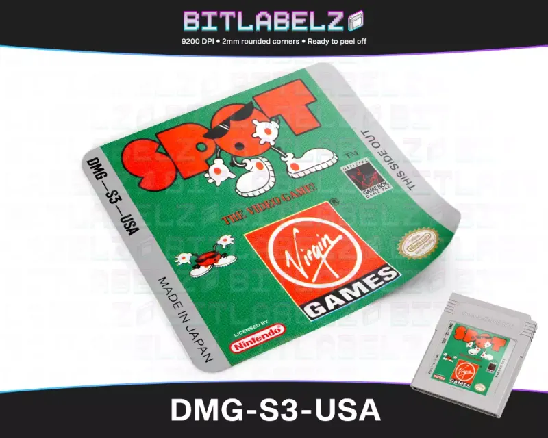 Spot - Etichetta Game Boy [DMG-S3-USA]