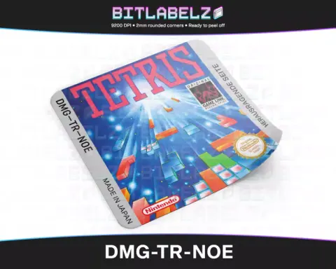 Tetris - Game Boy Label [DMG-TR-NOE]