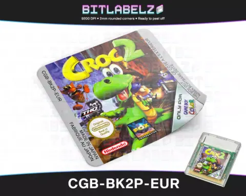 Croc 2 - Etichetta Game Boy Color [CGB-BK2P-EUR]