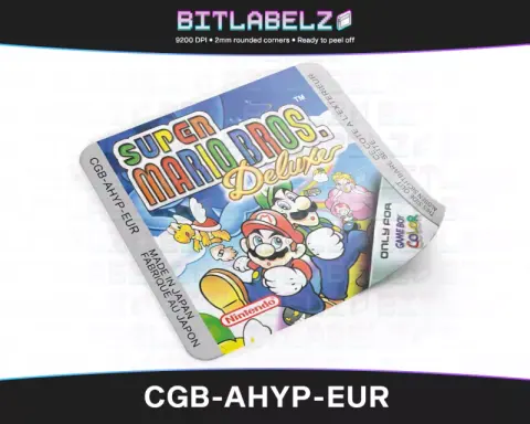 Super Mario Bros. Deluxe - Game Boy Color Label [CGB-AHYP-EUR]