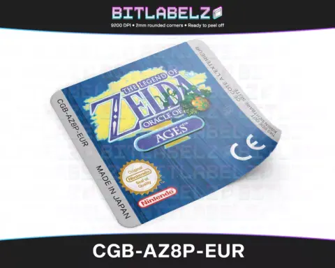 The Legend of Zelda: Oracle of Ages - Game Boy Color Label [CGB-AZ8P-EUR]