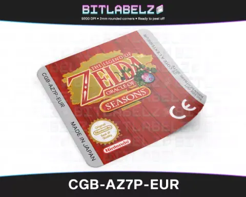 The Legend of Zelda: Oracle of Seasons - Game Boy Color Label [CGB-AZ7P-EUR]