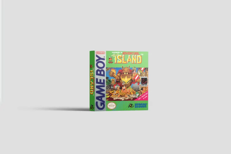 Adventure Island - Boîte de remplacement Game Boy, image 3