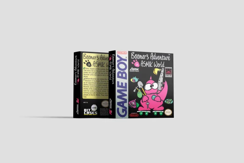 Boomer's Adventure in ASMIK World - Scatola di ricambio Game Boy