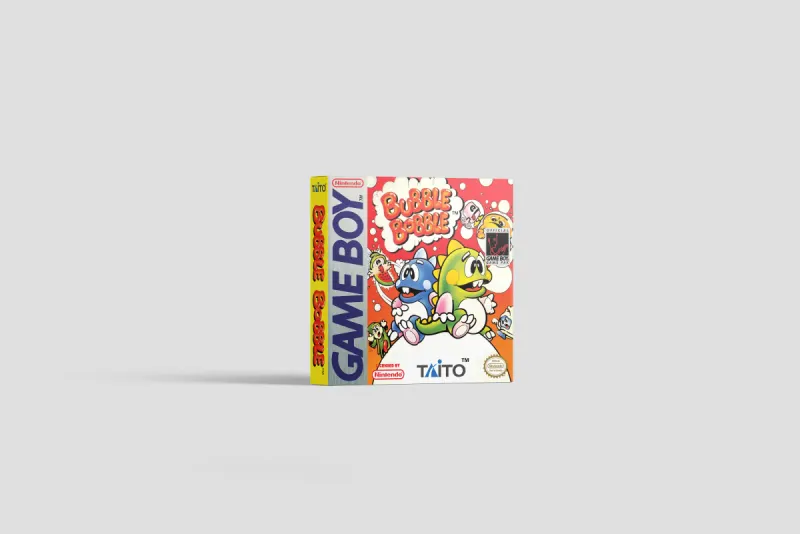 Bubble Bobble - Boîte de remplacement Game Boy, image 2
