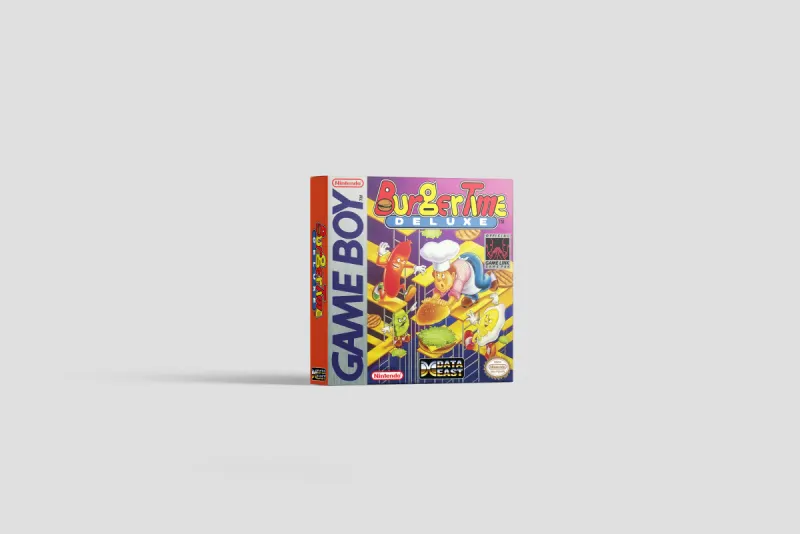Burger Time Deluxe - Boîte de remplacement Game Boy, image 2