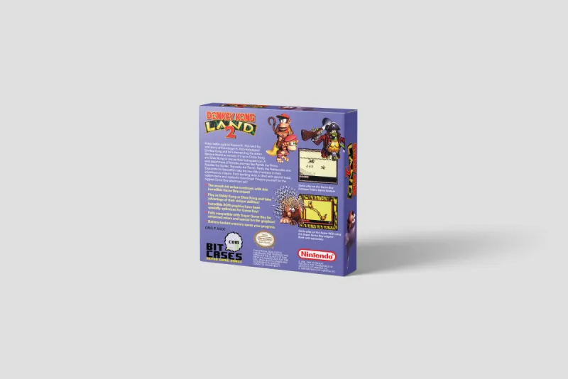 Donkey Kong Land 2 - Boîte de remplacement Game Boy, image 3