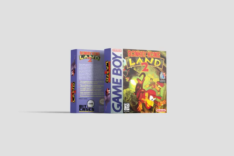 Donkey Kong Land 2 - Boîte de remplacement Game Boy