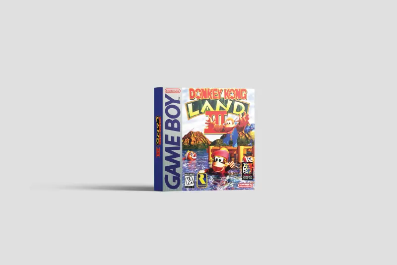 Donkey Kong Land 3 - Boîte de remplacement Game Boy, image 2
