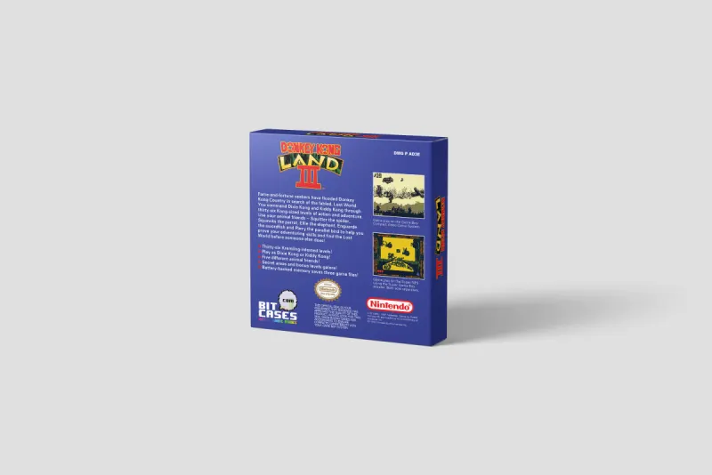 Donkey Kong Land 3 - Boîte de remplacement Game Boy, image 3
