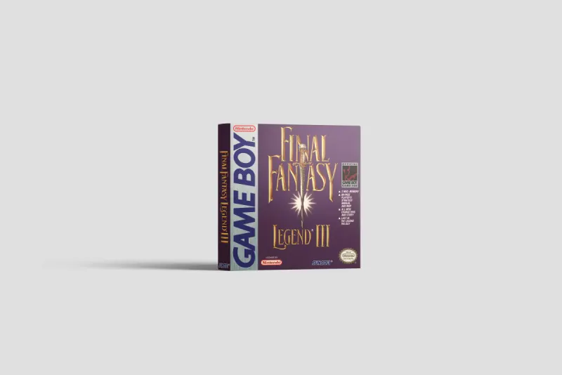 Final Fantasy Legend III - Boîte de remplacement Game Boy, image 2