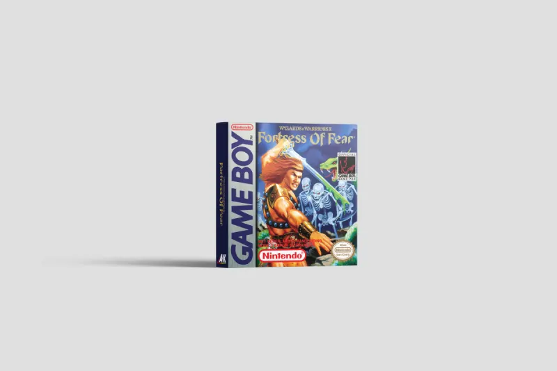 Wizards & Warriors X: The Fortress of Fear - Caja de repuesto Game Boy, imagen 2