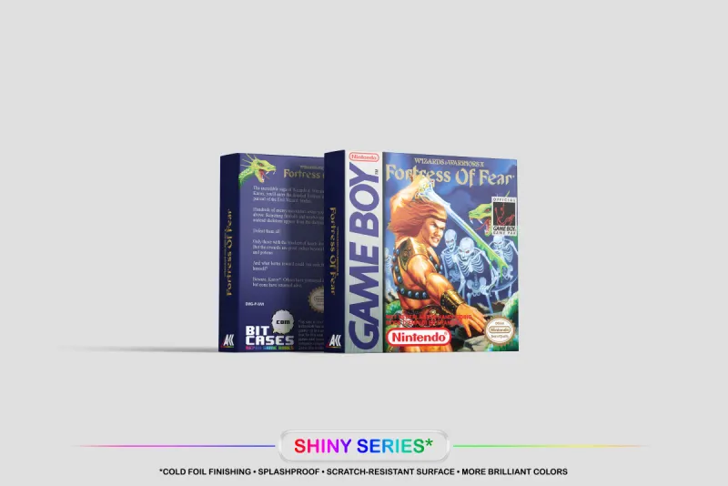 Wizards & Warriors X: The Fortress of Fear - Caja de repuesto Game Boy