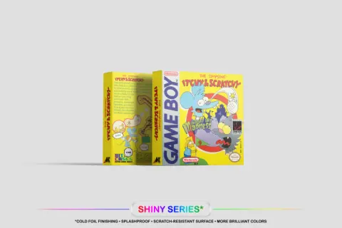 Itchy & Scratchy in Miniature Golf Madness - Boîte de remplacement Game Boy