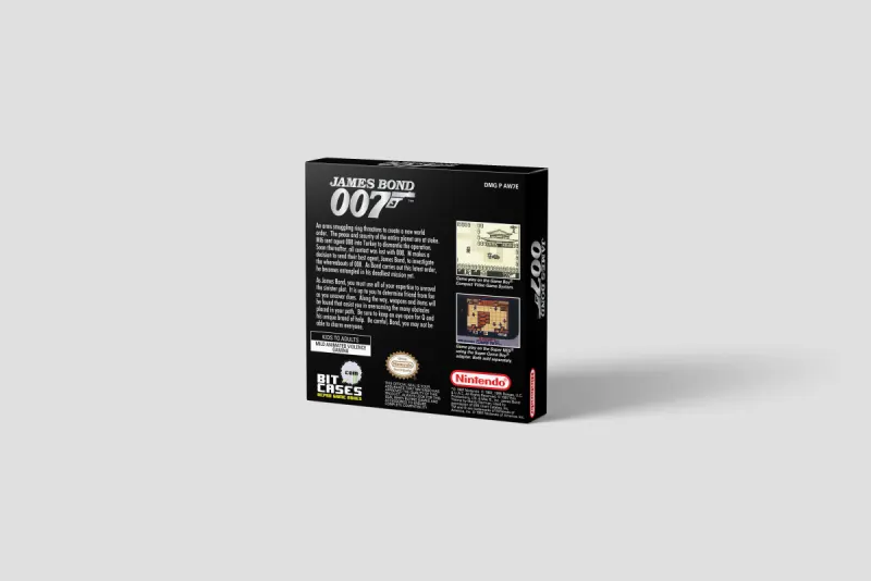 James Bond 007 - Boîte de remplacement Game Boy, image 3
